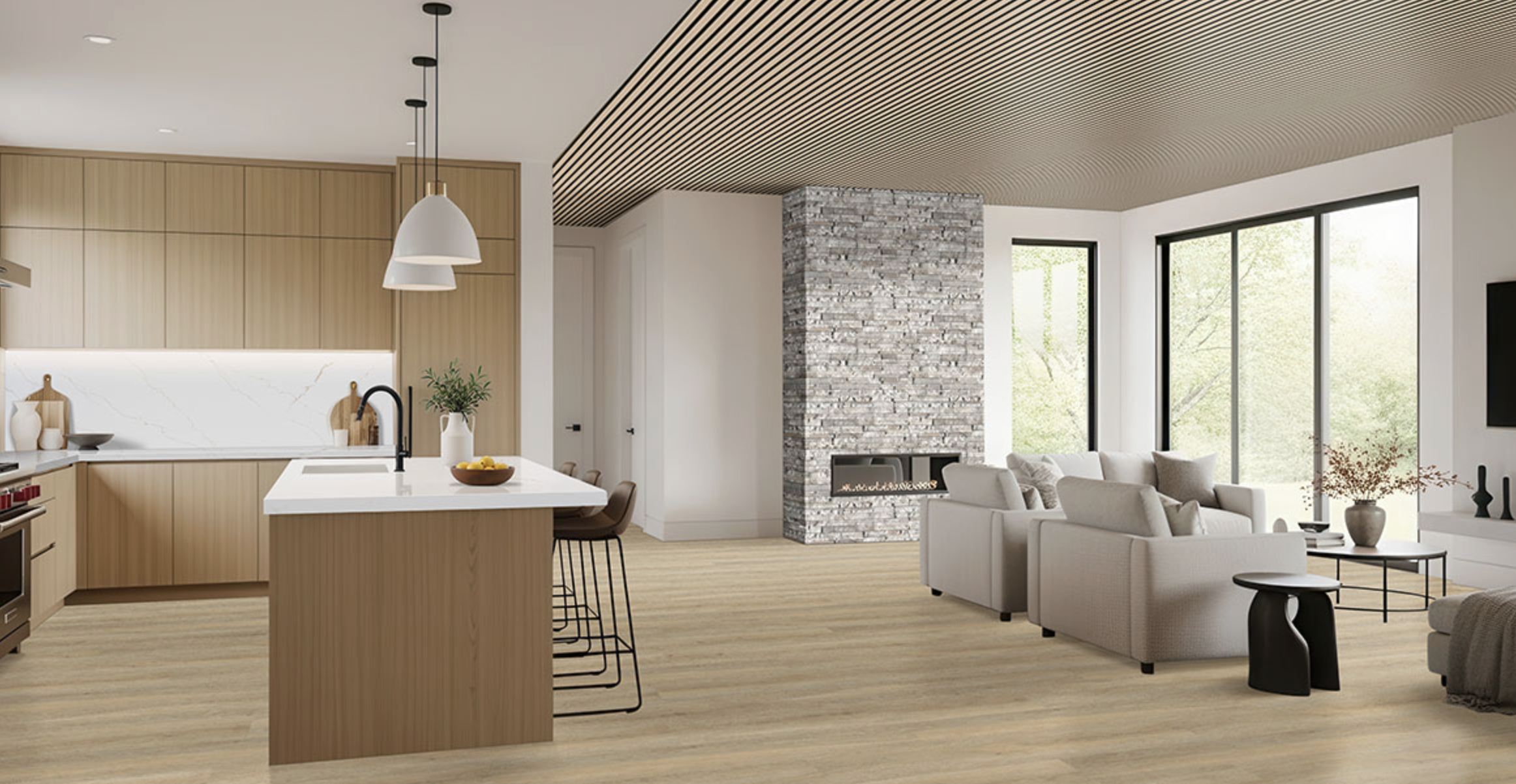 Laurel Reserve™ Honey Hollow™ Luxury Vinyl Planks - Image 3